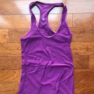 Lululemon purple racerback size 2